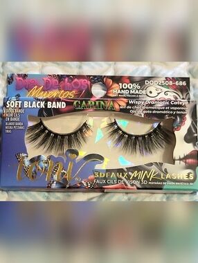 Carina 3D Faux Mink Lashes - Black